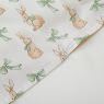 Children's changeable bedding set 4 el Twins Satin Limited Rabbit green 