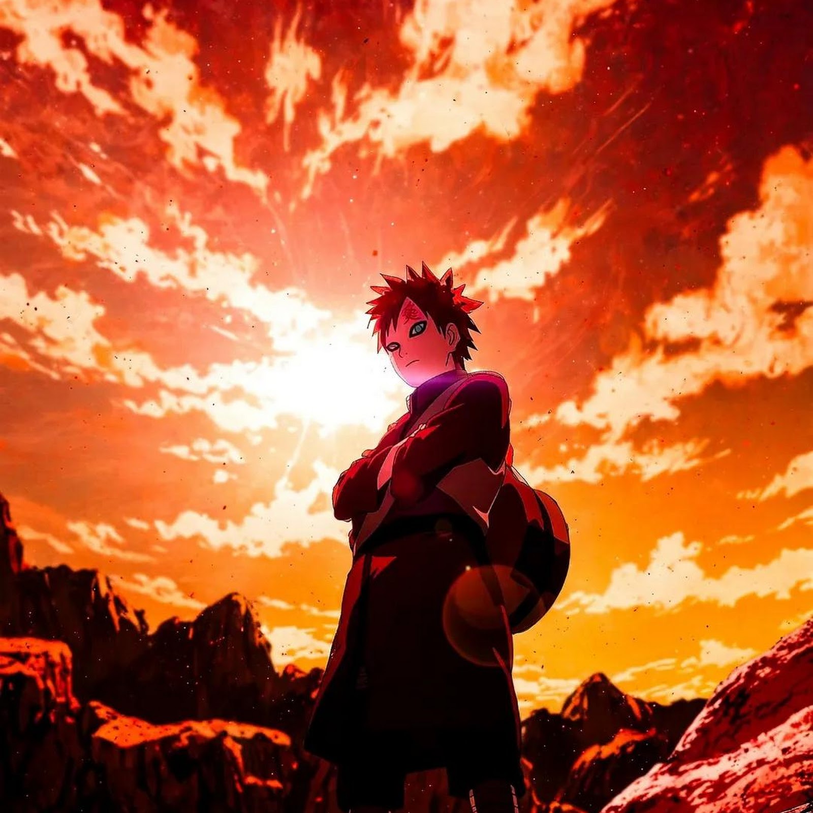 Download Gaara, Anime, Desert, Naruto Full HD iPhone