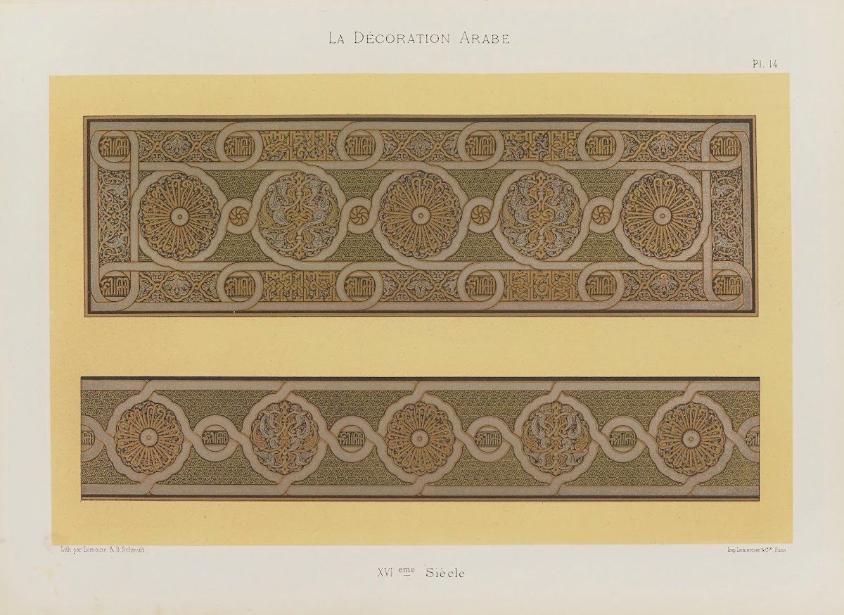 La Décoration arabe Pl10 1860s 1880s