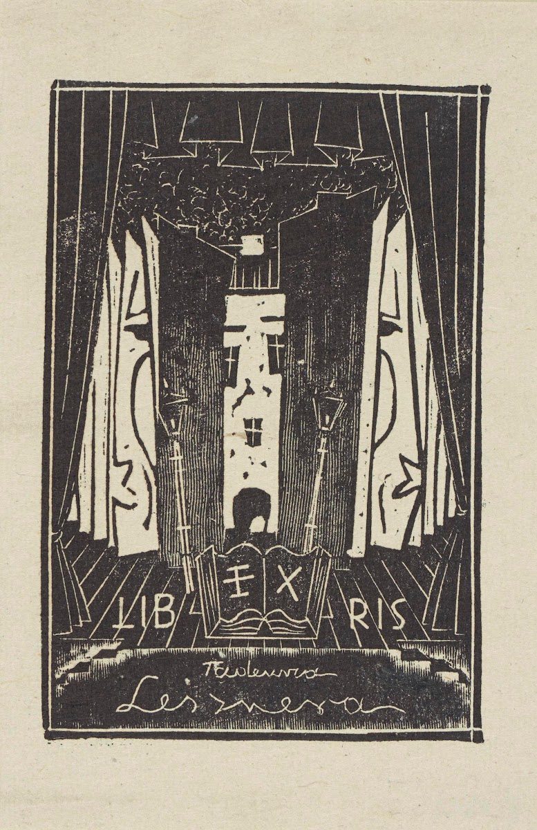 Ex libris Tadeusza Lesznera 1941