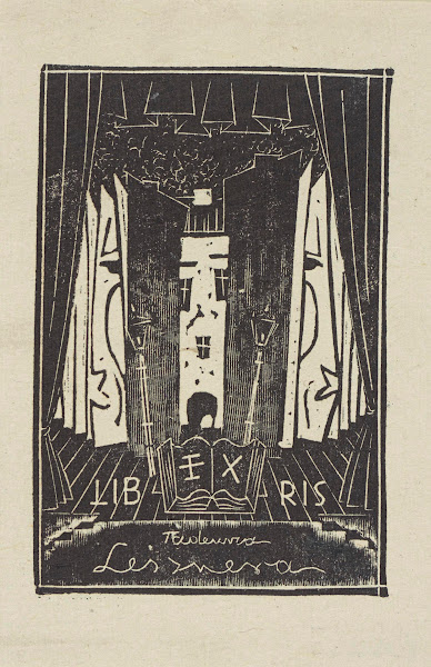 Ex libris Tadeusza Lesznera 1941