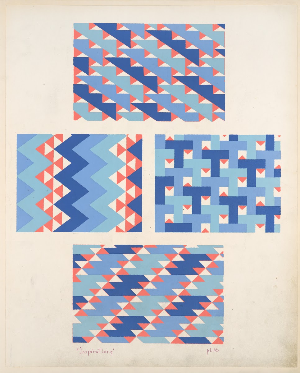 Four Geometric Compositions 4 1928
