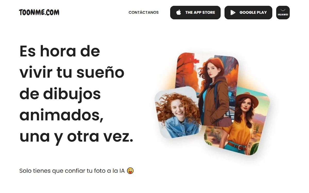 Captura de Toonme.com by Photo Lab