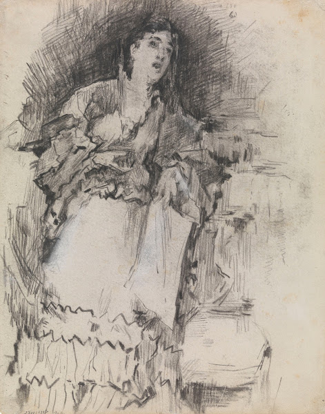 Woman Singing 1880 1883