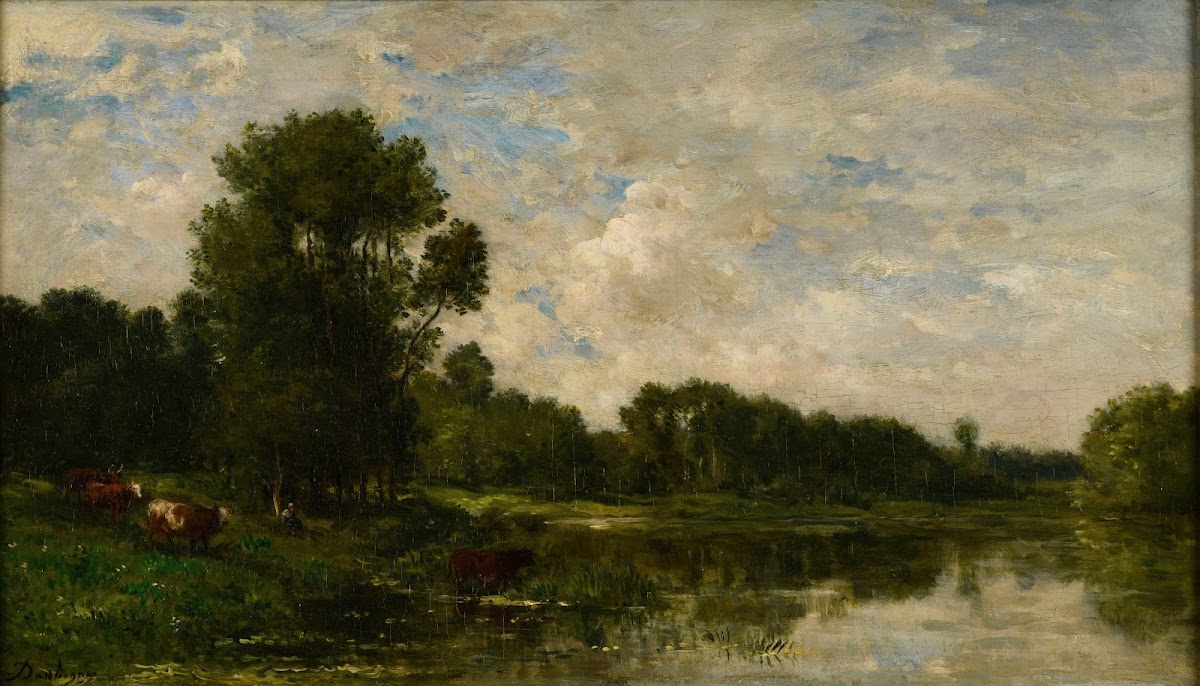 Bords de lOise ca 1860