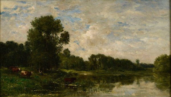 Bords de lOise ca 1860
