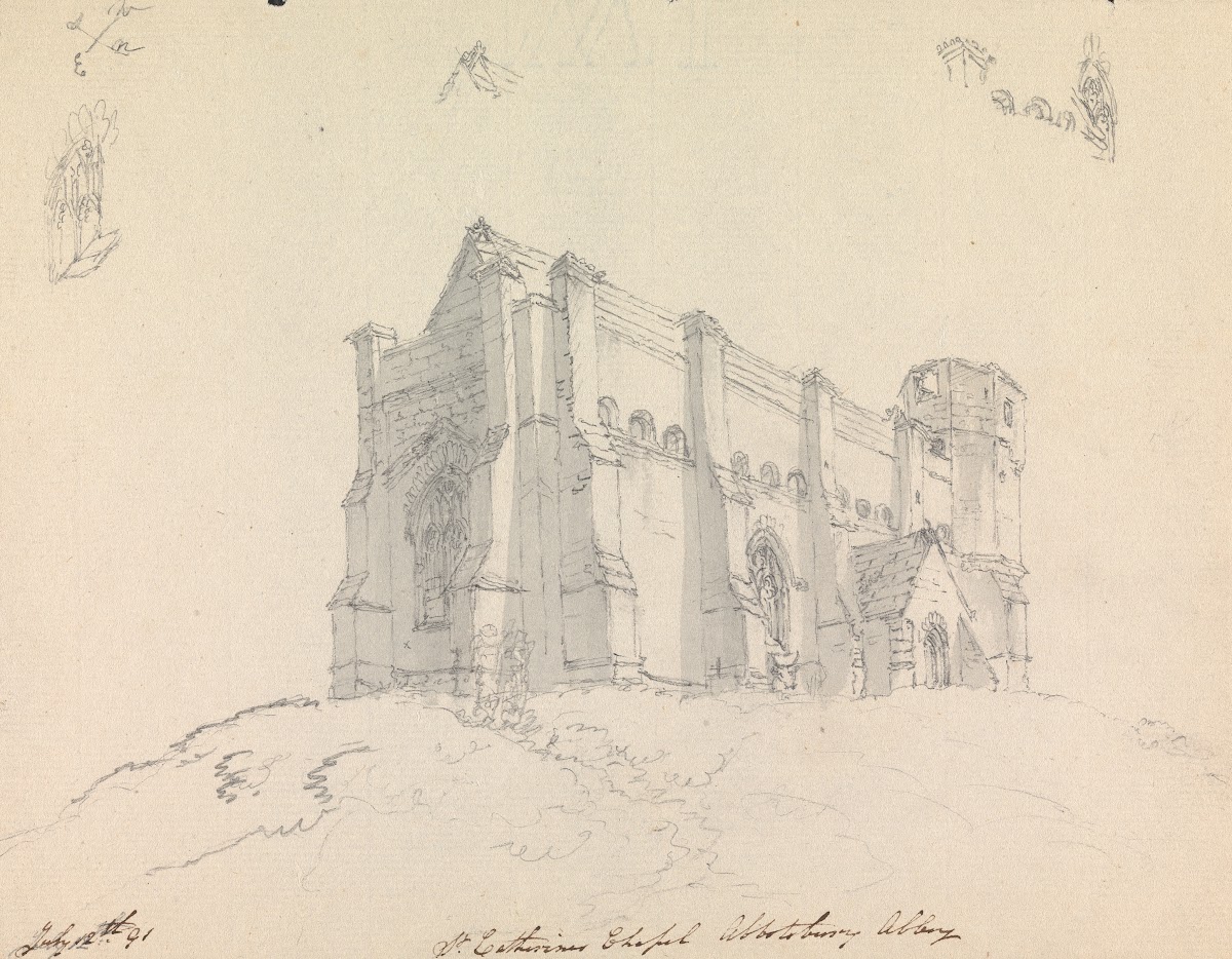 St Catherines Chapel Abbotsbury Dorset England 1791