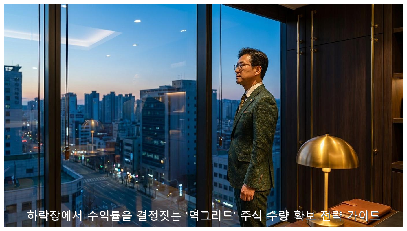 하락장에서 수익률을 결정짓는 '역그리드' 주식 수량 확보 전략 가이드 핵심 안내 및 분석 인포그래픽 (6)