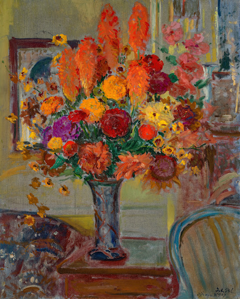 Fleurs dans un intérior 1927