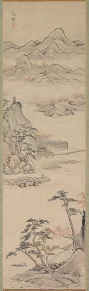 Landscape With Boaters Late 1700s Early 1800s