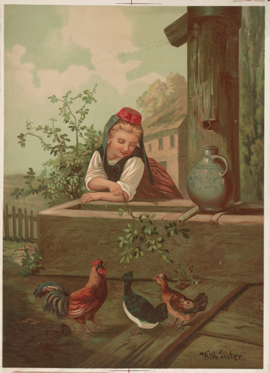 Rest at the fountain 1874