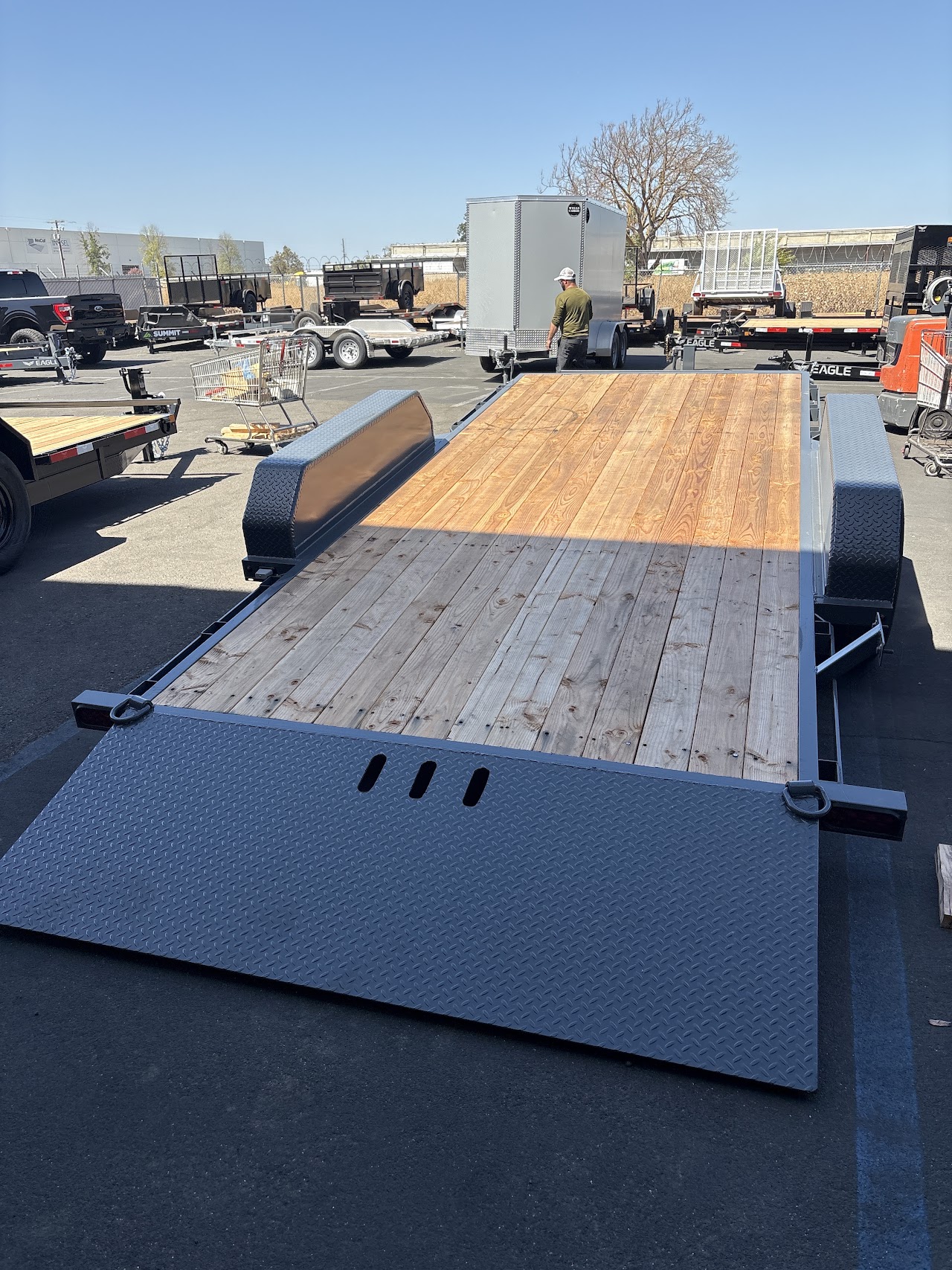 14k Split Tilt Bed with Stationary Deck