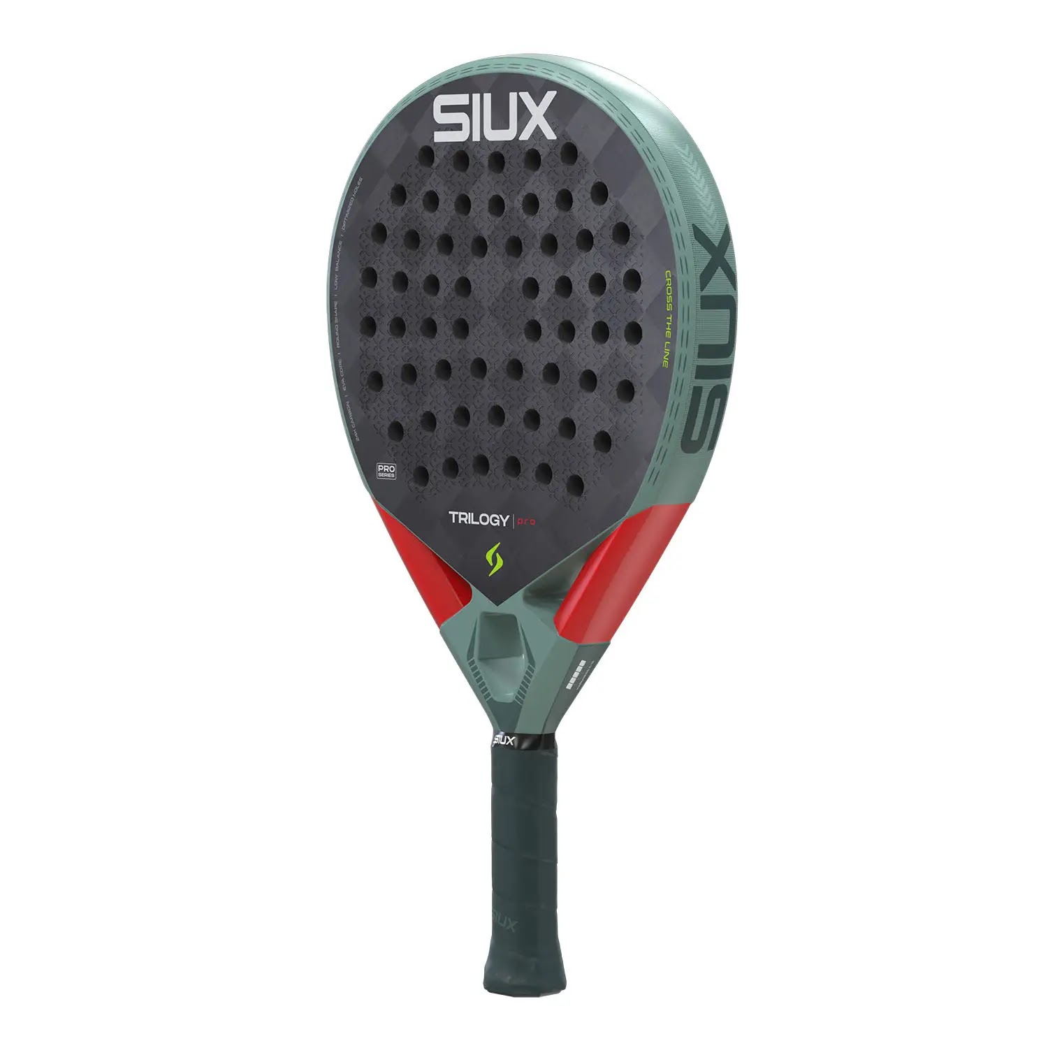 Siux Trilogy Pro Ash Green 2026 Racket Padel  - Gambar 3