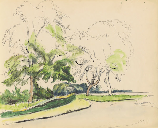 Sketchbook of Fred J Porter 5 1930s