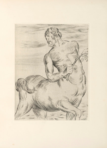 Le centaure suivi de la Bacchante Pl01 1945