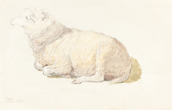 A Sheep Resting c 1800 1810