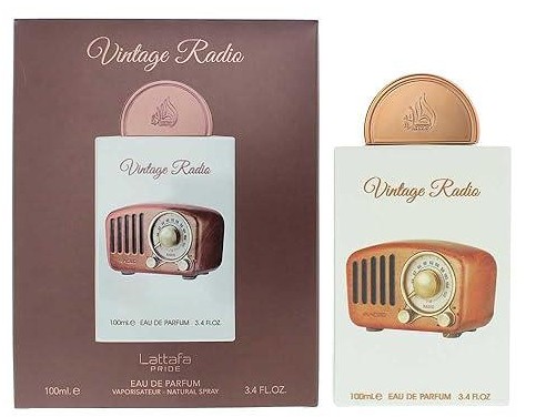 PRIDE VINTAGE RADIO UNISEX 100ML EDP LATTAFA