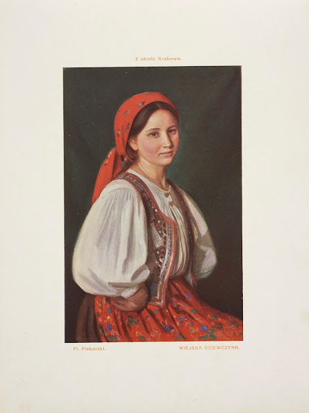Wiejska Dziewczyna 1916