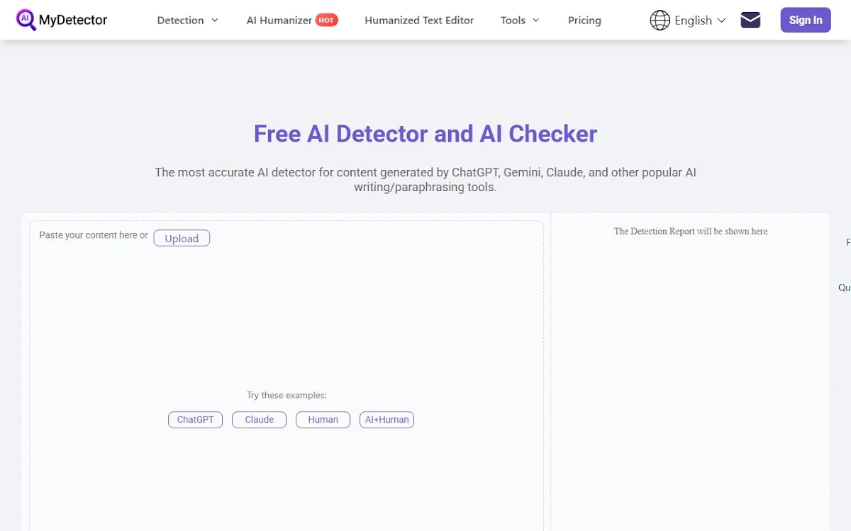 Captura de MyDetector