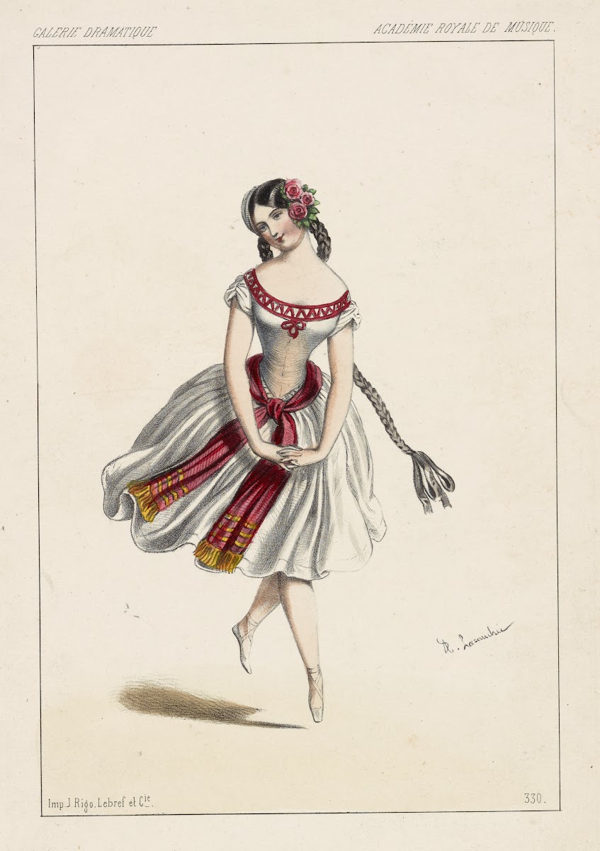 Mlle Maria dans Robert Bruce 1847