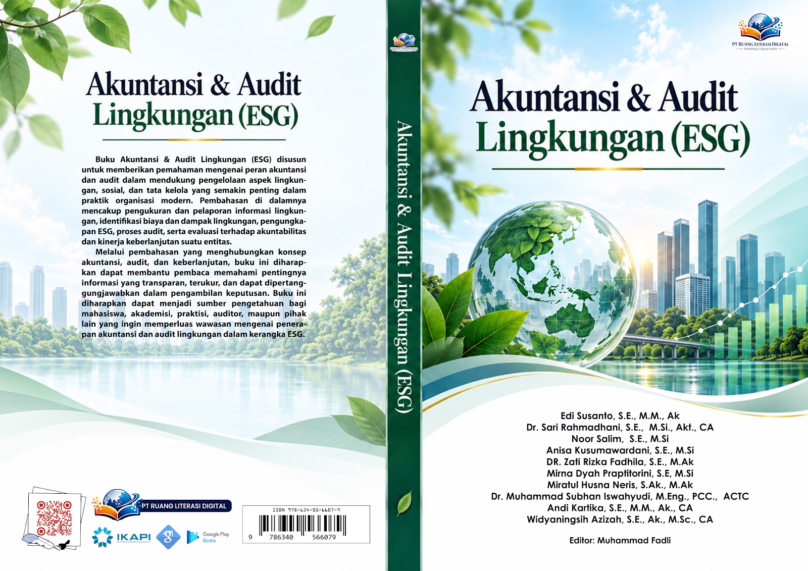 Cover depan Akuntansi & Audit Lingkungan (ESG)