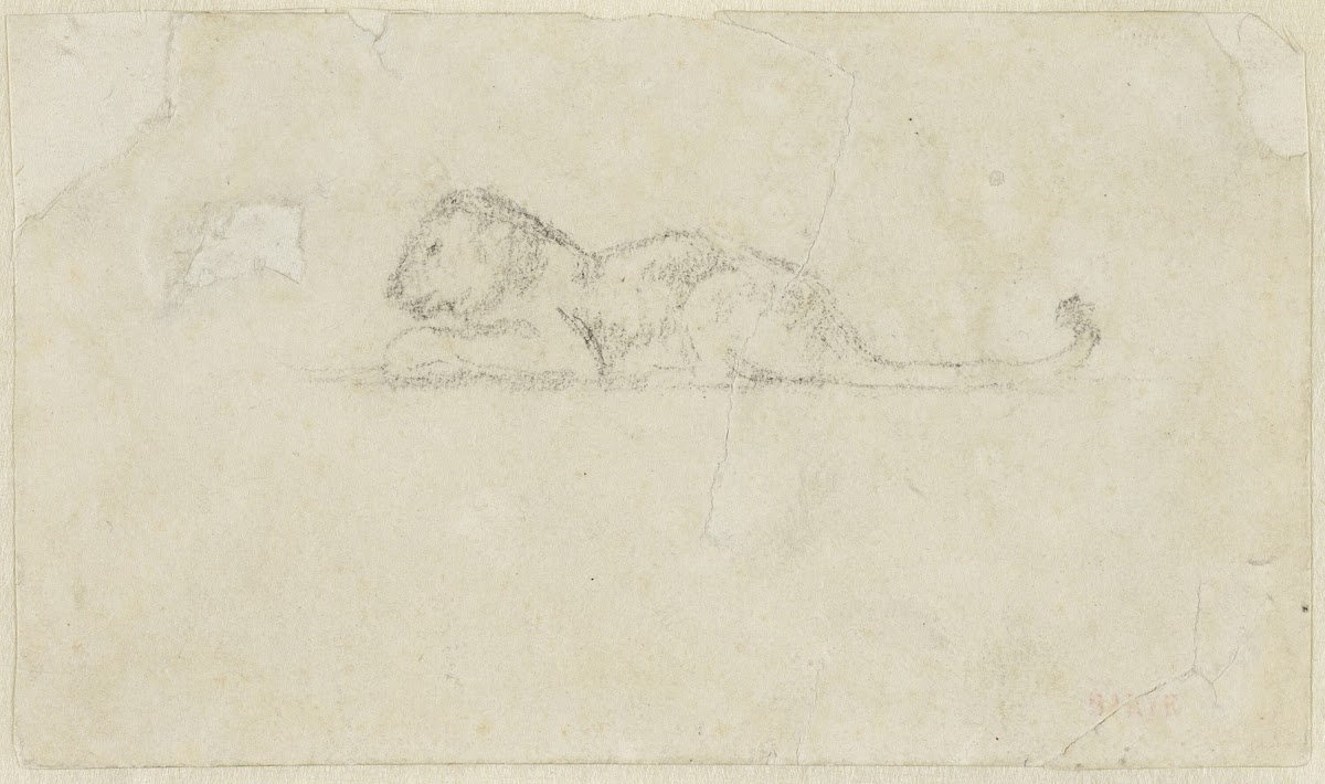 Seated Lioness