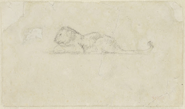 Seated Lioness