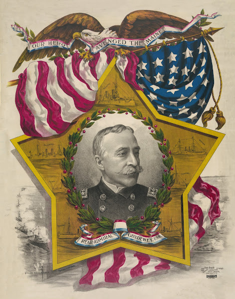 Rear Admiral Geo Dewey USN 19th century