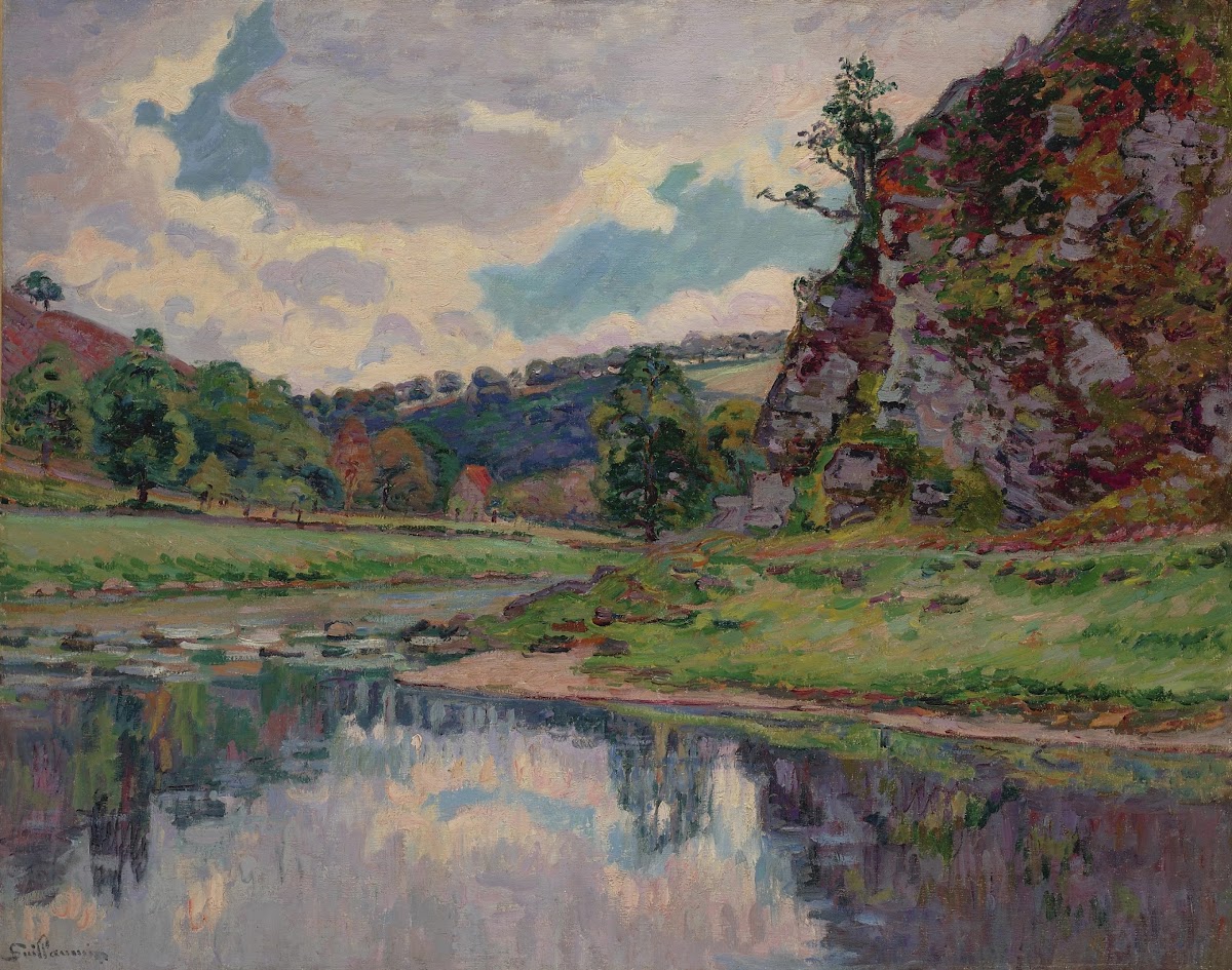 Rochers de Genetin sur Creuse circa 1900