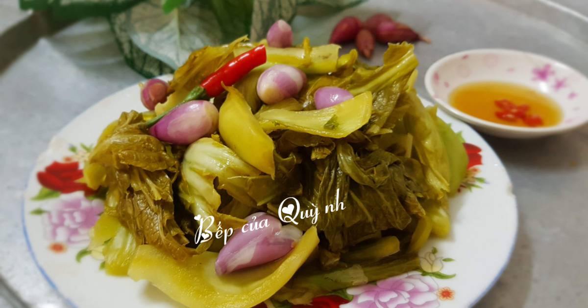 Dưa cải muối
