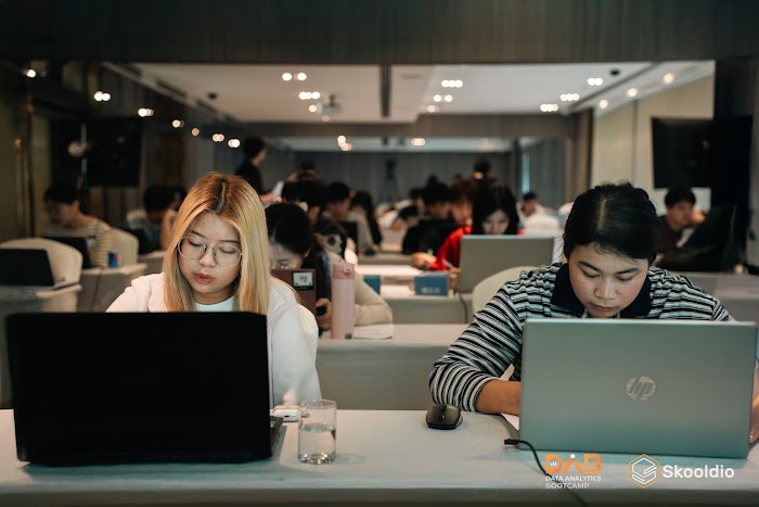 บรรยากาศ Hands-on Data Visualization รูปที่ 2