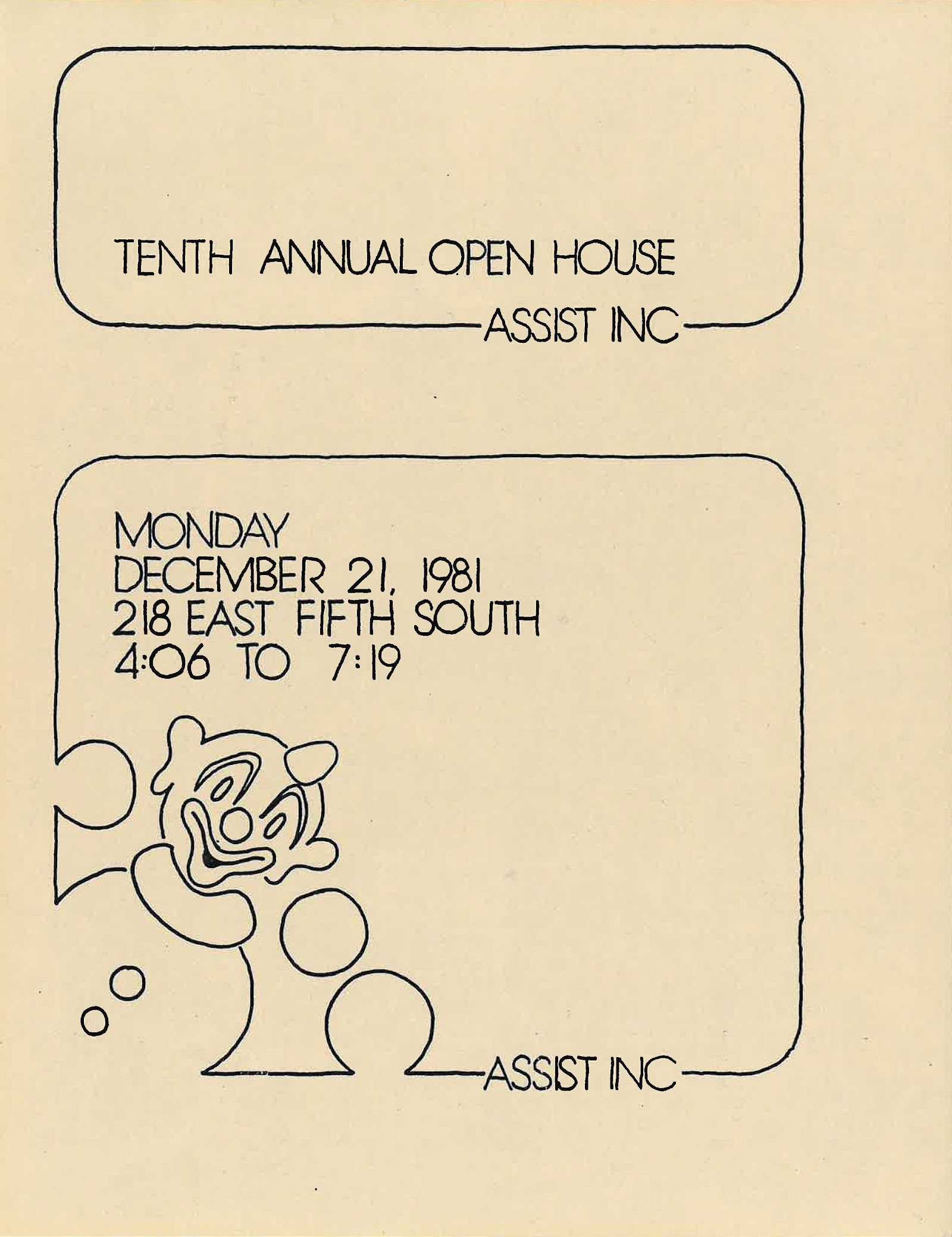 1981 invitation