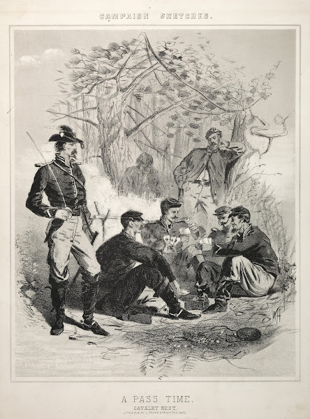Campaign Sketches A Pass Time 1863