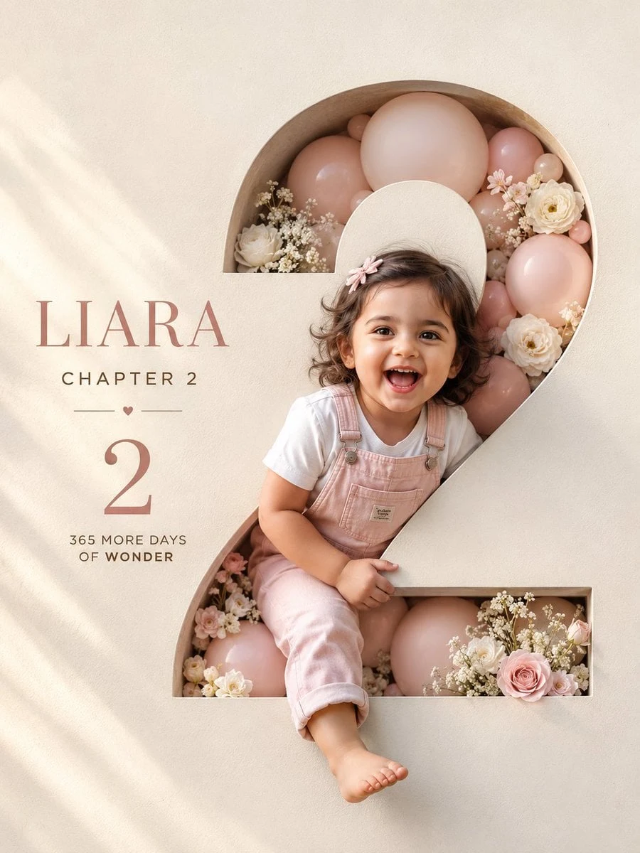 Póster de cumpleaños de lujo profesional 3