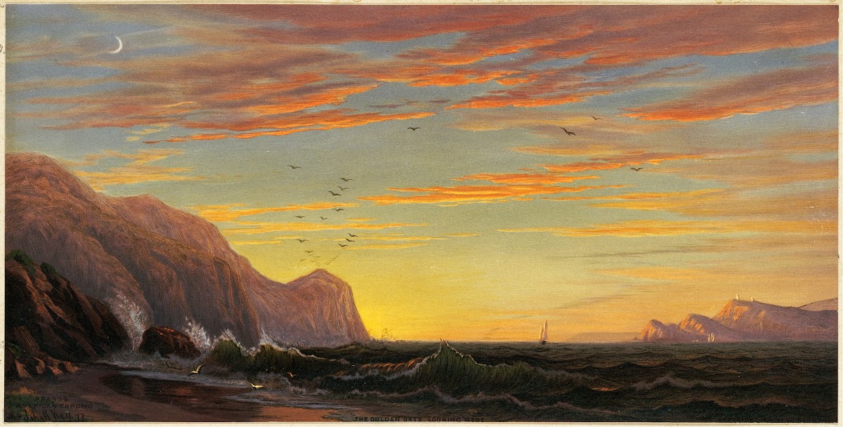 The Golden Gate Looking West 1873