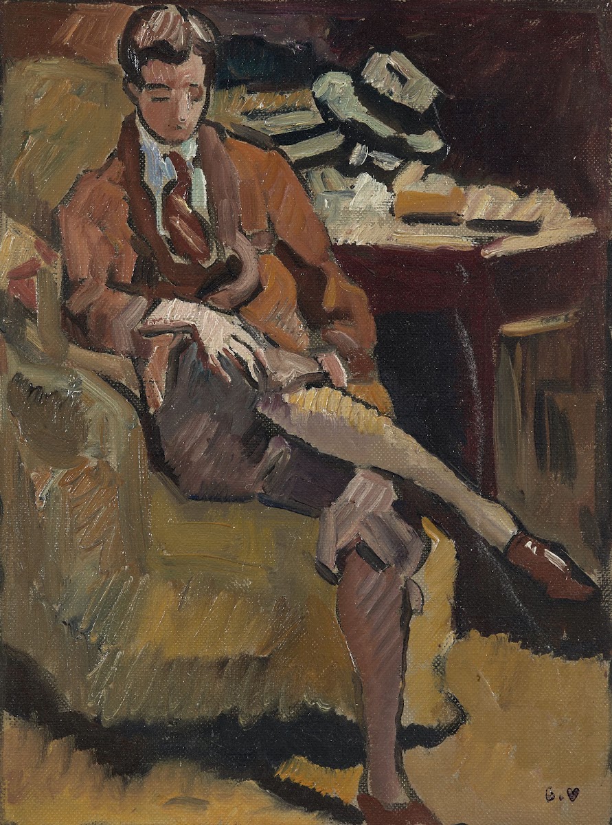 Jeune homme au fauteuil 1928