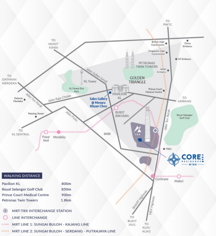Core Residence @ TRX — TRX / Bukit Bintang