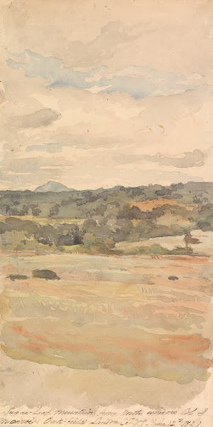 Sugar Loaf Mountain From North Window Col J Monroes Oak Field Landon Co Va June