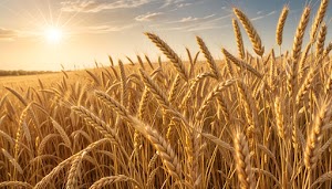 Wheat Farm Wallpaper