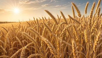 Wheat Farm Wallpaper