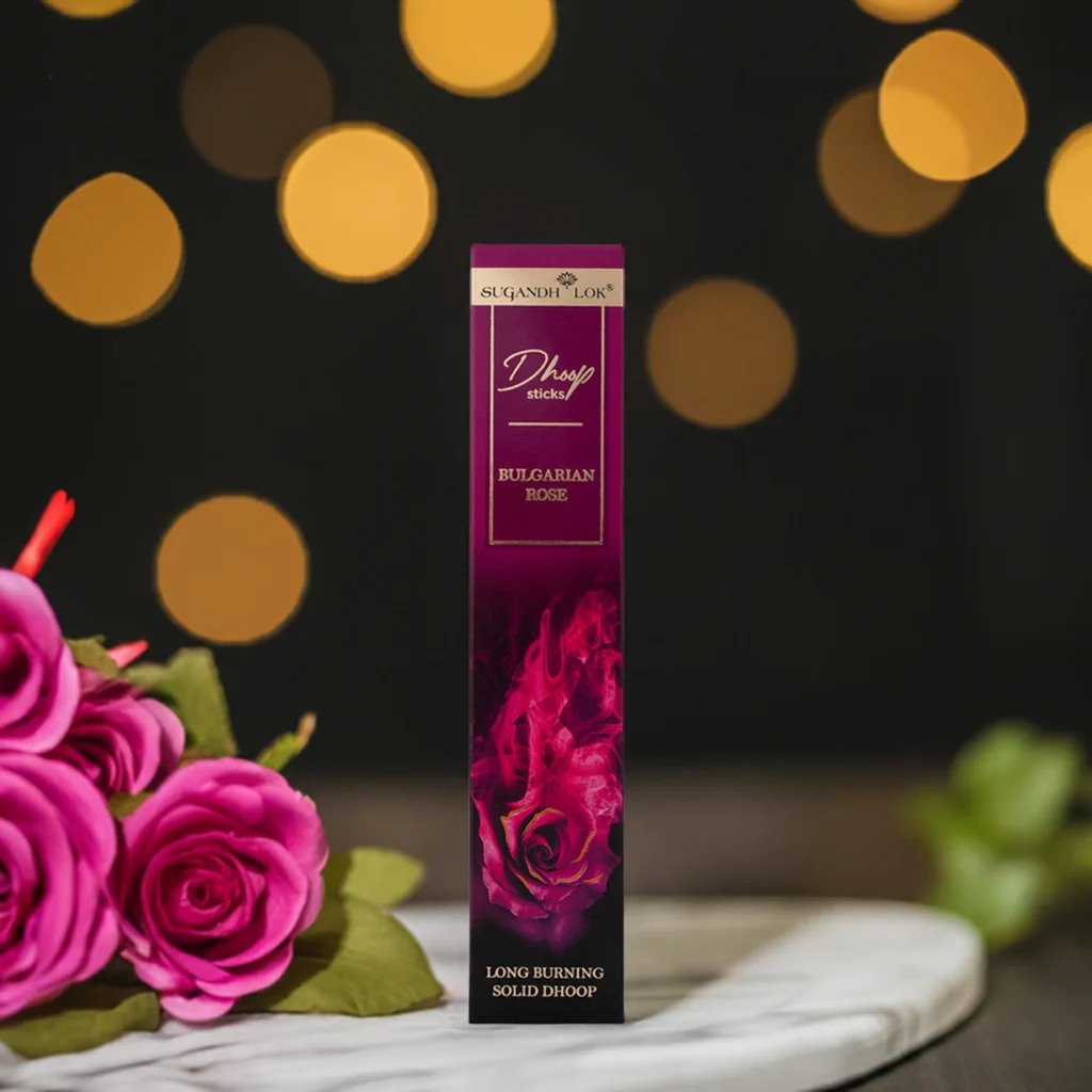 DHOOP STICK SUGANDH LOK BULGARIAN ROSE