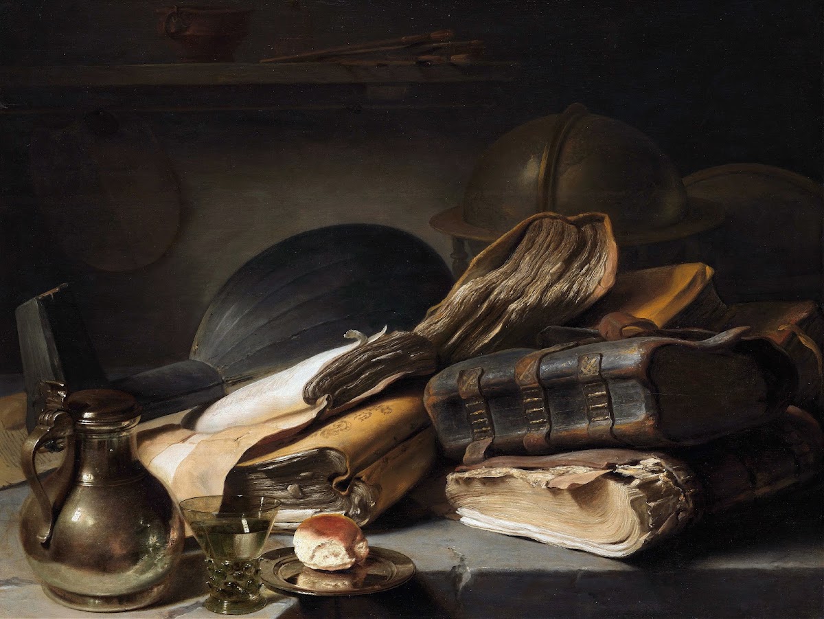 Still Life with Books c 1627   c 1628