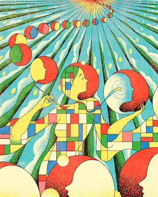 The Artist v1 - Hand Embillished Giclee Print