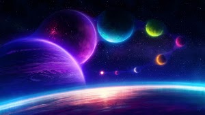 Fantasy Planets Wallpaper