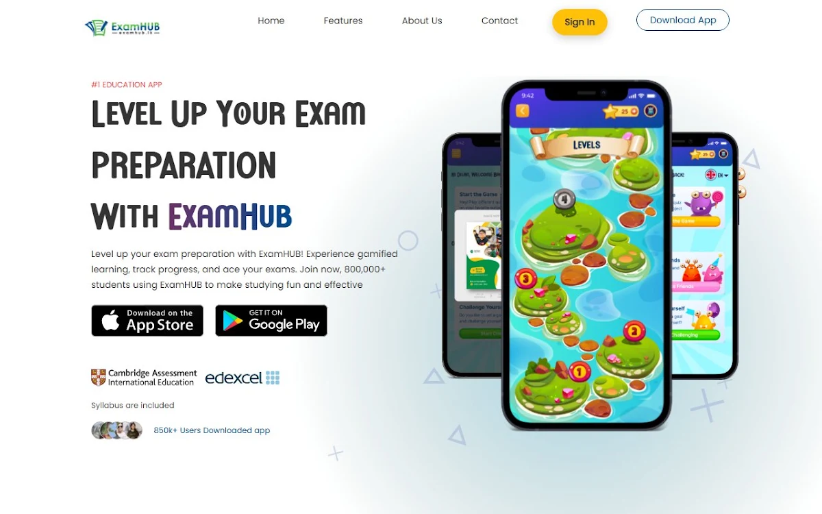 Captura de ExamHUB - Gamified Exam App
