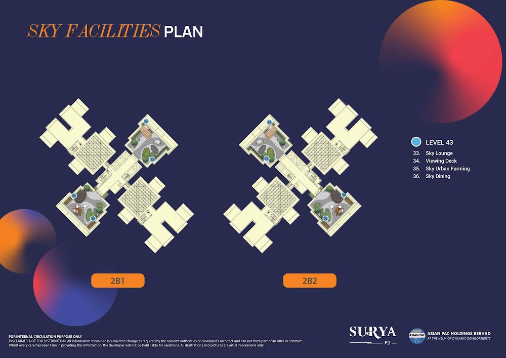 Dwi Aurora Type A floor plan — 900 sq ft, 3 bedrooms
