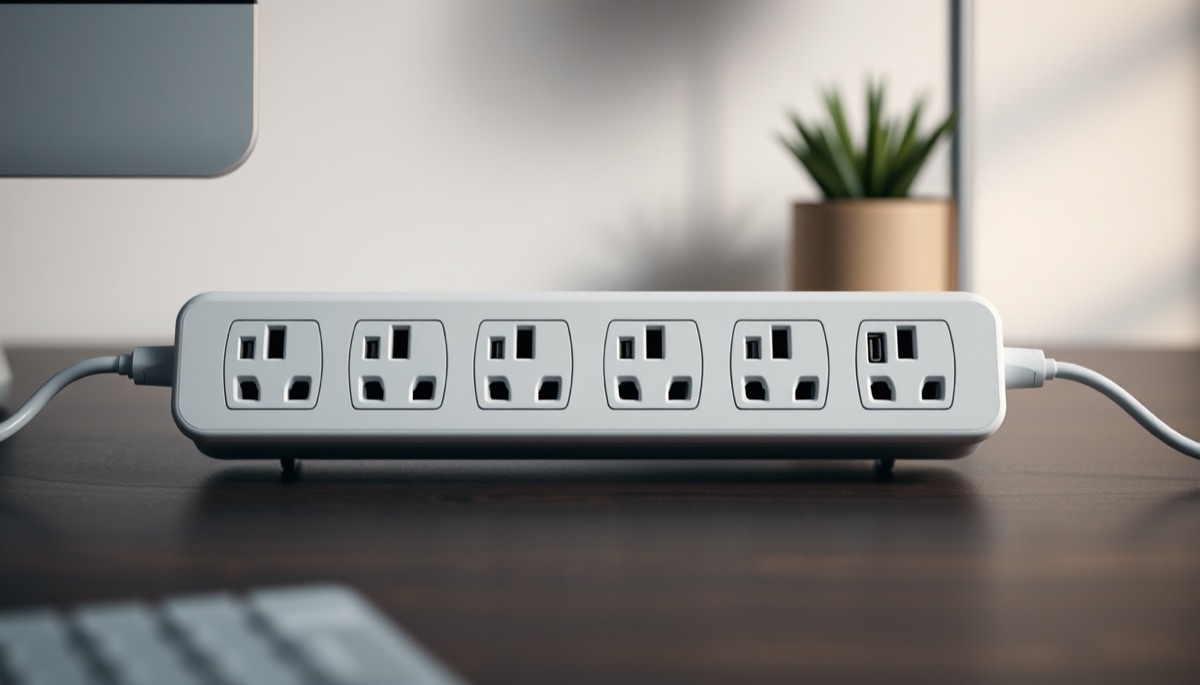 Regletas de Enchufes Inteligentes WiFi - Control Individual, Puertos USB-C y Medidor de Consumo