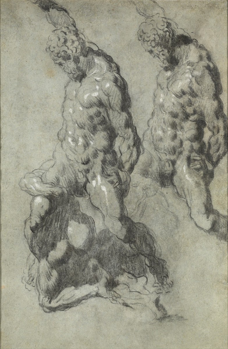 Two Studies of Samson Slaying the Philistines 1518 1594