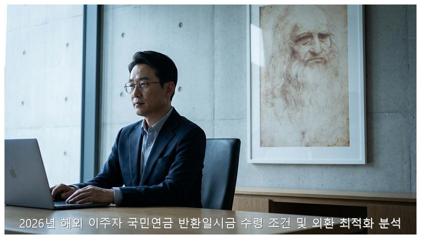 2026년 해외 이주자 국민연금 반환일시금 수령 조건 및 외환 최적화 분석 핵심 안내 및 분석 인포그래픽 (6)