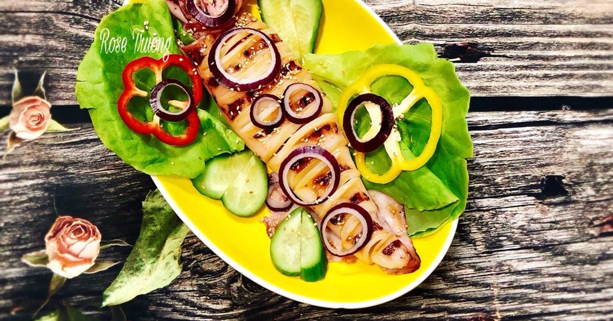 Mực Nướng Sauce Teriyaki